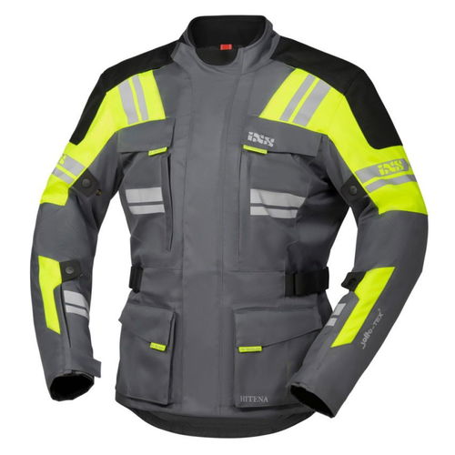 IXS Blade-ST 2.0 Tour Jacket Grey Fluo Yellow