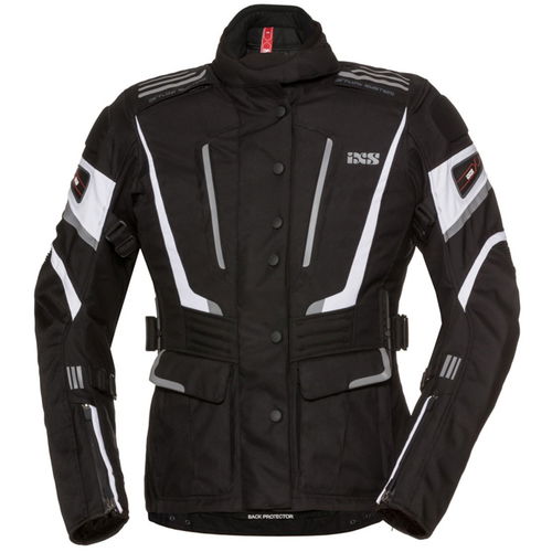 IXS Powells-ST Tour Women Jacket Black White