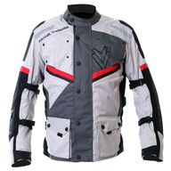 Legacy Jacket Light Grey Dark Grey Red Black
