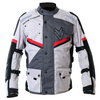 Frank Thomas Legacy Jacket Light Gray Dark Grey Red Black Size: Mens UK - M