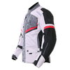 Frank Thomas Legacy Jacket Light Gray Dark Grey Red Black Size: Mens UK - M