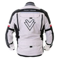 Legacy Jacket Light Grey Dark Grey Red Black