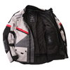 Frank Thomas Legacy Jacket Light Gray Dark Grey Red Black Size: Mens UK - M