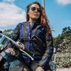 MotoGirl MotoGirl Jodie Summer Jacket Blue - Thumbnail 4