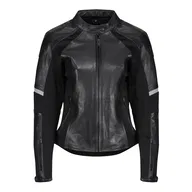 Fiona Leather Jacket Black