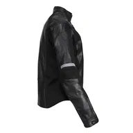 Fiona Leather Jacket Black