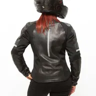 Fiona Leather Jacket Black