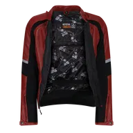 Fiona Leather Jacket Red