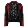 MotoGirl MotoGirl Fiona Leather Jacket Red - Thumbnail 3
