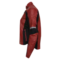 Fiona Leather Jacket Red