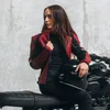 MotoGirl MotoGirl Fiona Leather Jacket Red - Thumbnail 7