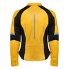 MotoGirl MotoGirl Fiona Leather Jacket Yellow - Thumbnail 2