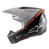 Alpinestars Alpinestars S-M5 Rayon Helmet Matt Black White Orange Fluo - Thumbnail 1
