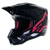 Alpinestars Alpinestars S-M5 Compass Helmet Black Diva Pink Glossy - Thumbnail 1