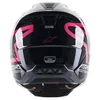 Alpinestars Alpinestars S-M5 Compass Helmet Black Diva Pink Glossy - Thumbnail 6