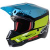Alpinestars Alpinestars S-M5 Speed Helmet Yellow Fluo Light Blue - Thumbnail 1