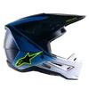 Alpinestars Alpinestars S-M5 Rayon Helmet Nightlife UCLA Blue White Matt - Thumbnail 5