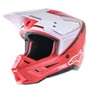 Alpinestars Alpinestars S-M5 Rayon Helmet Bright Red White Matt - Thumbnail 1