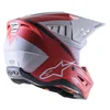Alpinestars Alpinestars S-M5 Rayon Helmet Bright Red White Matt - Thumbnail 2