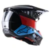 Alpinestars Alpinestars S-M5 Bond Helmet Black Red Cyan Glossy - Thumbnail 3