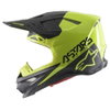 Alpinestars Alpinestars Supertech S-M8 Echo MX Helmet Black Yellow Fluo - Thumbnail 3
