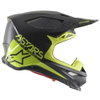 Alpinestars Alpinestars Supertech S-M8 Echo MX Helmet Black Yellow Fluo - Thumbnail 4