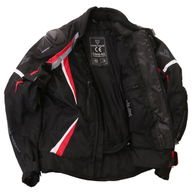 Sports Jacket Black Red White