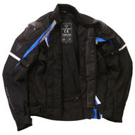 Sports Jacket Black Blue White