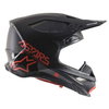 Alpinestars Alpinestars Supertech S-M8 Echo MX Helmet Black Grey Red Fluo - Thumbnail 2