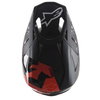 Alpinestars Alpinestars Supertech S-M8 Echo MX Helmet Black Grey Red Fluo - Thumbnail 5