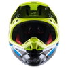 Alpinestars Alpinestars Supertech S-M8 Factory MX Helmet Black Yellow Fluo Blue - Thumbnail 2