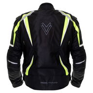 Sports Jacket Black Fluo Yellow White
