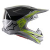 Alpinestars Alpinestars Supertech S-M8 Triple MX Helmet Silver Black Yellow Fluo - Thumbnail 2