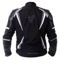 Sports Jacket Black Grey White