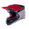 Alpinestars Alpinestars Supertech S-M10 Acumen MX Helmet Red Fluo Black Silver - Thumbnail 1