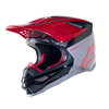 Alpinestars Alpinestars Supertech S-M10 Acumen MX Helmet Red Fluo Black Silver - Thumbnail 4