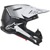 Alpinestars Alpinestars Supertech S-M10 Dyno MX Helmet Matt Carbon White - Thumbnail 3