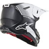 Alpinestars Alpinestars Supertech S-M10 Dyno MX Helmet Matt Carbon White - Thumbnail 5