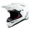 Alpinestars Alpinestars Supertech S-M10 MX Helmet Solid White - Thumbnail 1