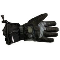 Aqua Leather Waterproof Gloves Black