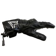 Aqua Leather Waterproof Gloves Black