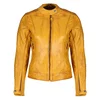 MotoGirl MotoGirl Valerie Leather Jacket Yellow - Thumbnail 1