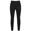 MotoGirl MotoGirl Ribbed Knee Leggings Black - Thumbnail 1