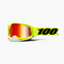 RACECRAFT 2 Goggle Yellow Mirror Red Lens