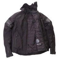 Apache Laminate Jacket Black