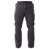 BKS Apache Laminate Black Textile Motorcycle Pants Front                                                                                                                                                                                                       