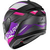 Shark Shark Ridill 2 Helmet Bersek Black Grey Pink - Thumbnail 3