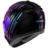 Shark Shark Ridill 2 Helmet Assya Black Blue Purple - Thumbnail 3