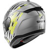 Shark Shark Ridill 2 Helmet Assya Black Grey Yellow - Thumbnail 3