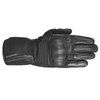 Oxford Products Hexham Black Motorcycle Gloves Back                                                                                                                                                                                                            